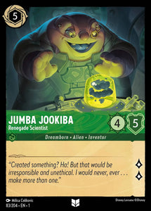 Jumba Jookiba - Renegade Scientist 83/204 Uncommon The First Chapter Disney Lorcana TCG - guardiangamingtcgs