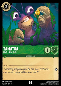 Tamatoa - Drab Little Crab 92/204 Uncommon The First Chapter Disney Lorcana TCG - guardiangamingtcgs