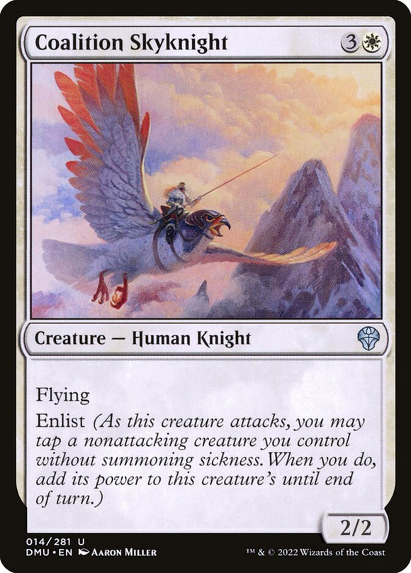 Coalition Skyknight 14 U Dominaria United MTG - guardiangamingtcgs