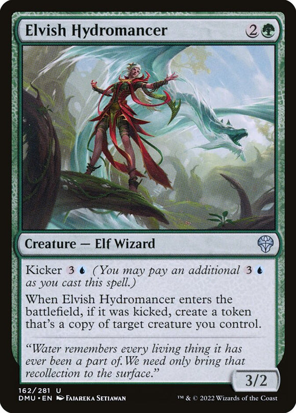 Elvish Hydromancer 162 U Dominaria United MTG - guardiangamingtcgs