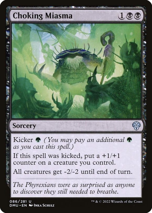 Choking Miasma 86 U Dominaria United MTG - guardiangamingtcgs