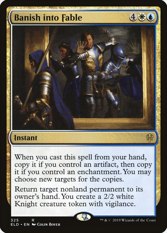 Banish into Fable 325 R Throne of Eldraine MTG - guardiangamingtcgs
