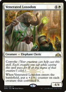 Venerated Loxodon 30 R Guilds of Ravnica MTG - guardiangamingtcgs