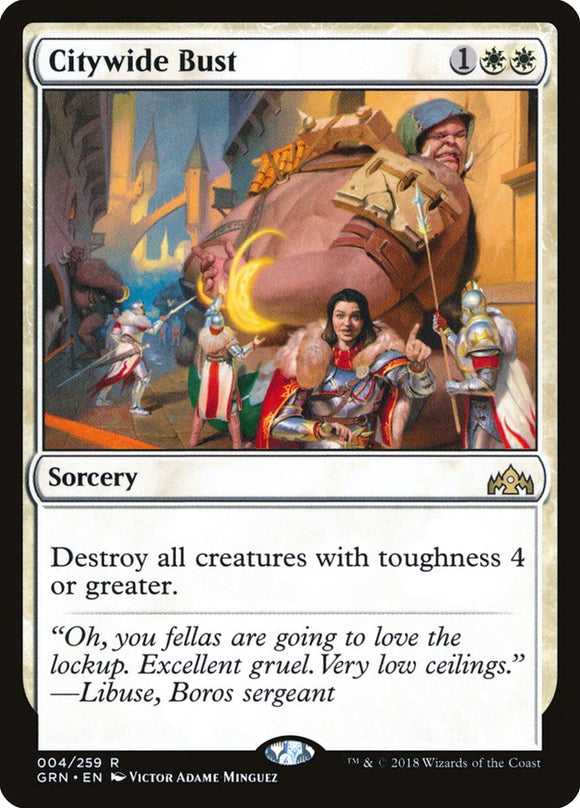 Citywide Bust 4 R Guilds of Ravnica MTG - guardiangamingtcgs