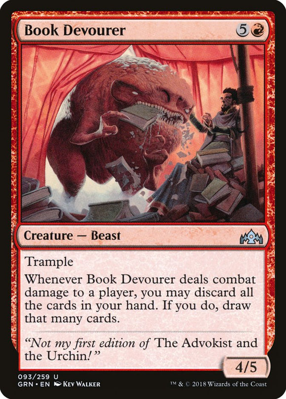 Book Devourer 93 U Guilds of Ravnica MTG - guardiangamingtcgs