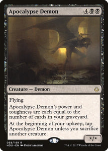 Apocalypse Demon 58 R Hour of Devastation MTG - guardiangamingtcgs