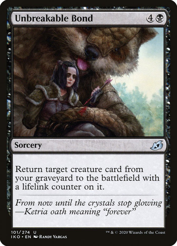 Unbreakable Bond 101 U Ikoria: Lair of Behemoths MTG - guardiangamingtcgs