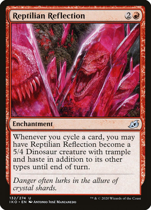 Reptilian Reflection 132 U Ikoria: Lair of Behemoths MTG - guardiangamingtcgs