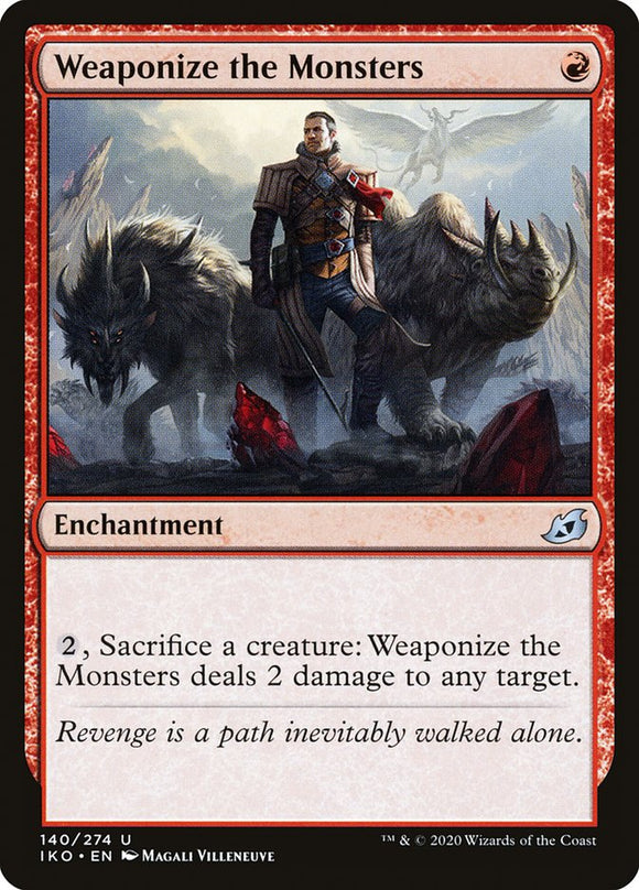 Weaponize the Monsters 140 U Ikoria: Lair of Behemoths MTG - guardiangamingtcgs