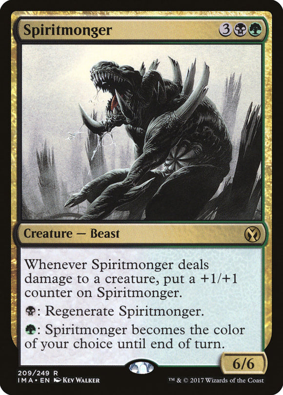 Spiritmonger 209 R Iconic Masters MTG - guardiangamingtcgs