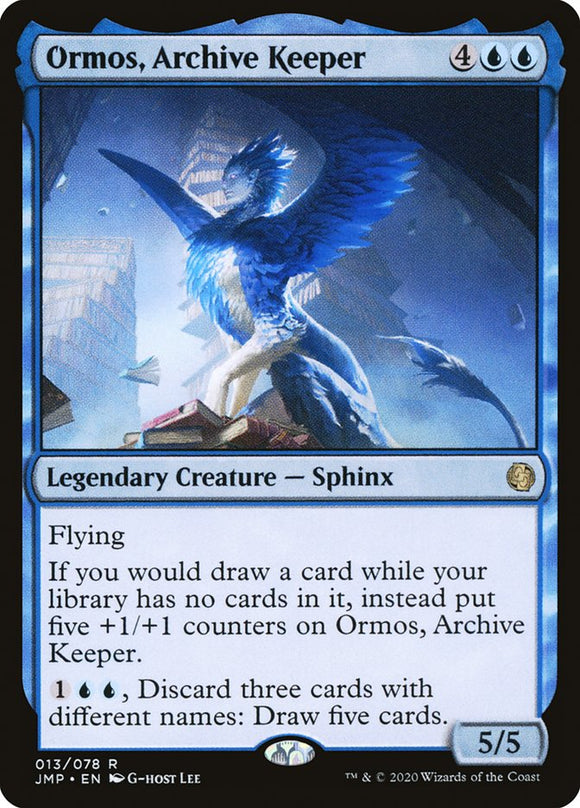 Ormos, Archive Keeper 13 R Jumpstart MTG - guardiangamingtcgs