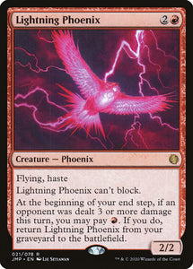 Lightning Phoenix 21 R Jumpstart MTG - guardiangamingtcgs