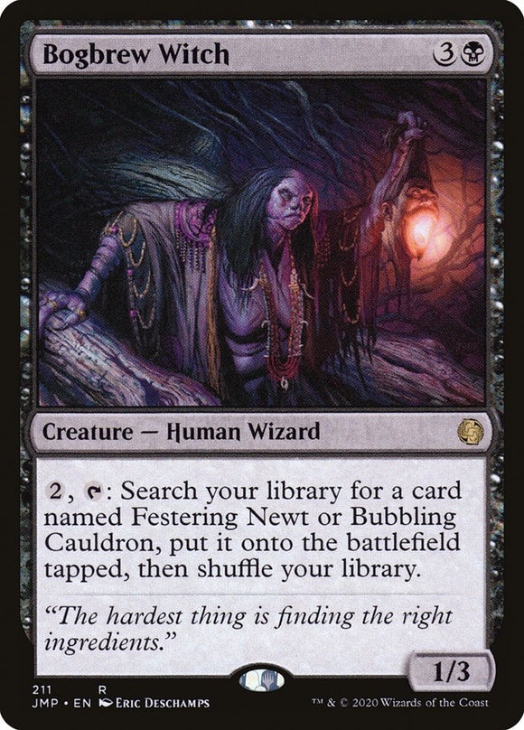 Bogbrew Witch 211 R Jumpstart MTG - guardiangamingtcgs