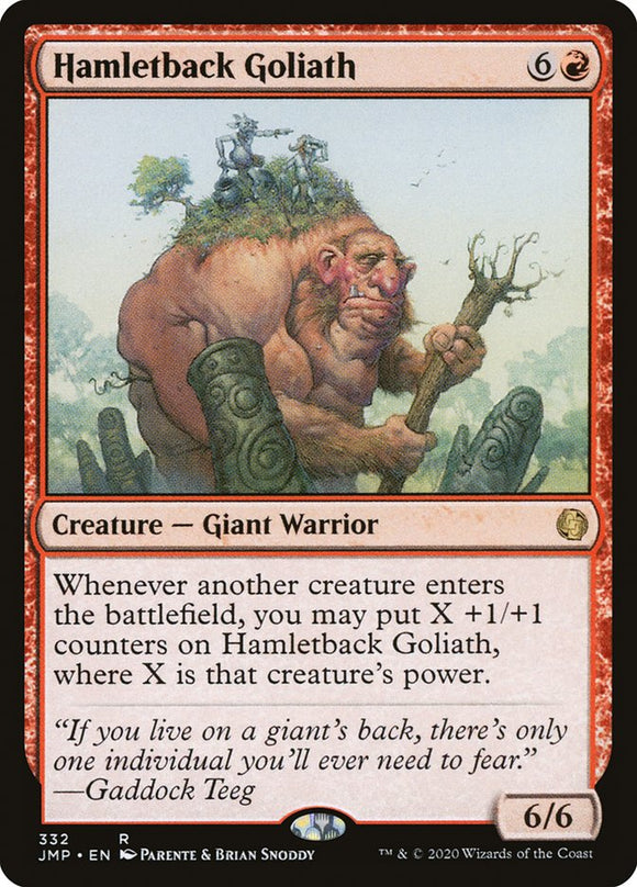 Hamletback Goliath 332 R Jumpstart MTG - guardiangamingtcgs