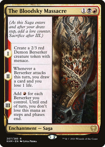 The Bloodsky Massacre 207 R Kaldheim MTG - guardiangamingtcgs