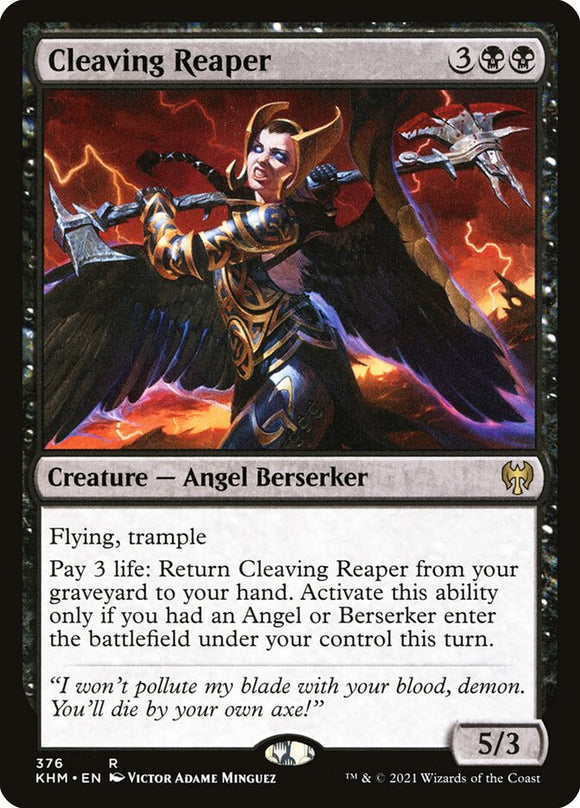Cleaving Reaper 376 R Kaldheim MTG - guardiangamingtcgs