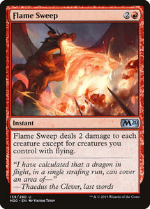 Flame Sweep 139 U Core Set 2020 MTG - guardiangamingtcgs