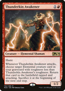 Thunderkin Awakener 162 R Core Set 2020 MTG - guardiangamingtcgs