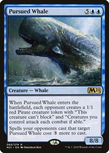 Pursued Whale 60 R Core Set 2021 MTG - guardiangamingtcgs