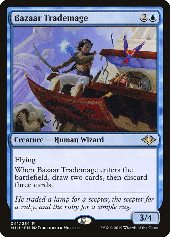 Bazaar Trademage 41 R Modern Horizons MTG - guardiangamingtcgs