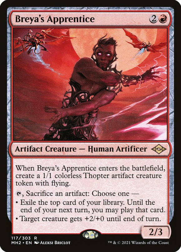 Breya's Apprentice 117 R Modern Horizons 2 MTG - guardiangamingtcgs