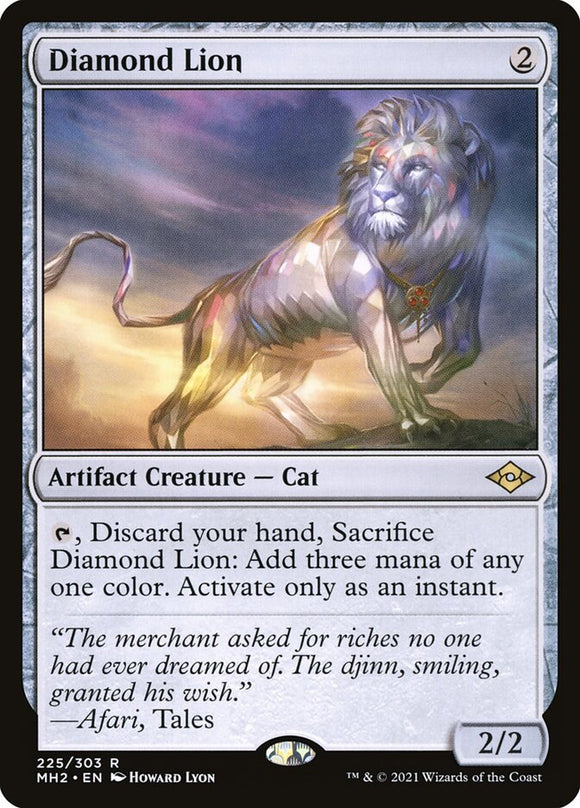 Diamond Lion 225 R Modern Horizons 2 MTG - guardiangamingtcgs