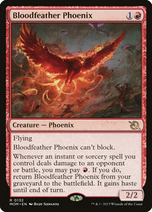 Bloodfeather Phoenix 132 R March of the Machine MTG - guardiangamingtcgs