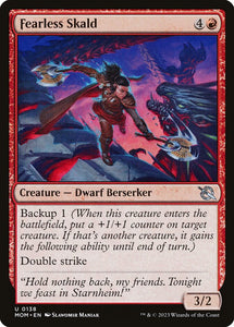 Fearless Skald 138 U March of the Machine MTG - guardiangamingtcgs