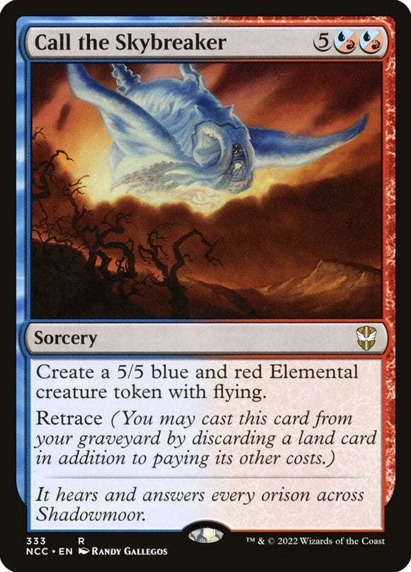 Call the Skybreaker 333 R Commander: Streets of New Capenna MTG - guardiangamingtcgs