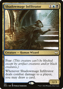 Shadowmage Infiltrator 351 R Commander: Streets of New Capenna MTG - guardiangamingtcgs