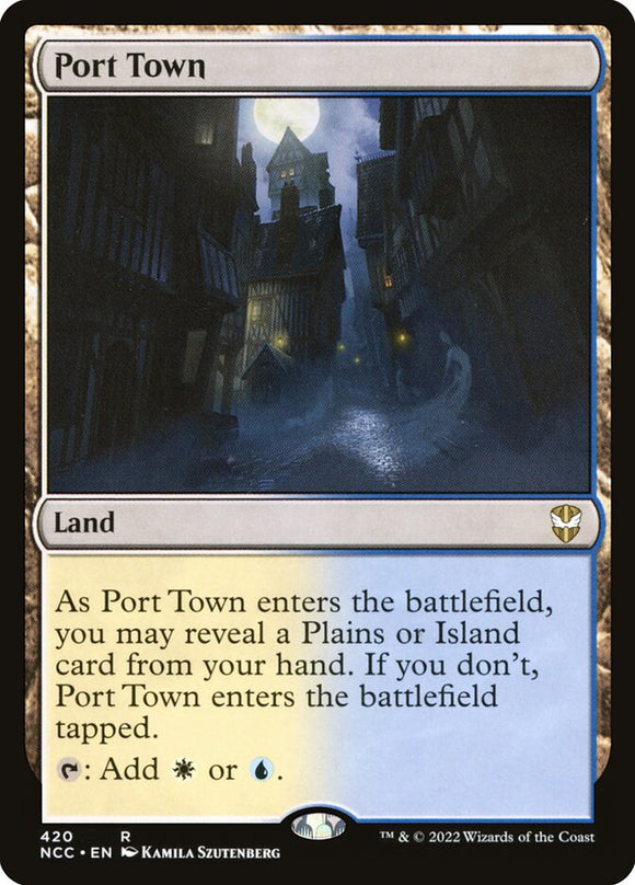 Port Town 420 R Commander: Streets of New Capenna MTG - guardiangamingtcgs