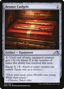 Bronze Cudgels 240 U Kamigawa: Neon Dynasty MTG - guardiangamingtcgs
