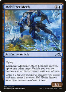 Mobilizer Mech 65 U Kamigawa: Neon Dynasty MTG - guardiangamingtcgs