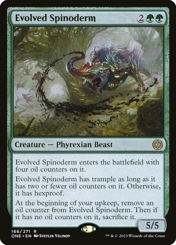 Evolved Spinoderm 166 R Phyrexia: All Will Be One MTG - guardiangamingtcgs