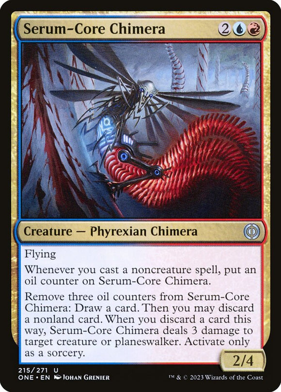 Serum-Core Chimera 215 U Phyrexia: All Will Be One MTG - guardiangamingtcgs