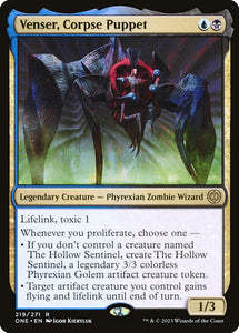 Venser, Corpse Puppet 219 R Phyrexia: All Will Be One MTG - guardiangamingtcgs