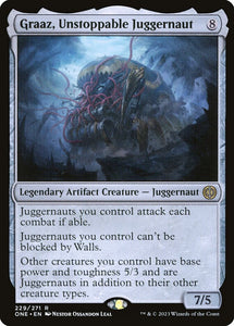 Graaz, Unstoppable Juggernaut 229 R Phyrexia: All Will Be One MTG - guardiangamingtcgs