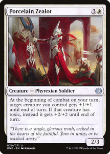 Porcelain Zealot 30 U Phyrexia: All Will Be One MTG - guardiangamingtcgs