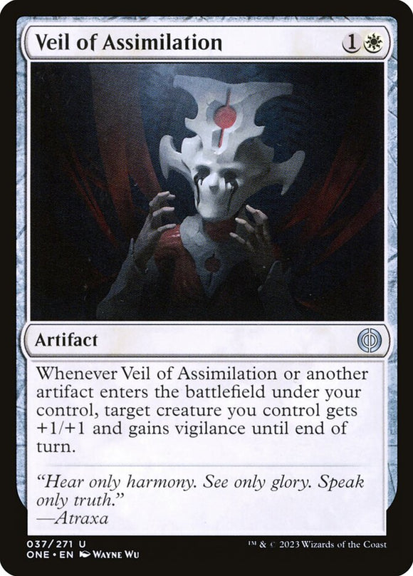 Veil of Assimilation 37 U Phyrexia: All Will Be One MTG - guardiangamingtcgs