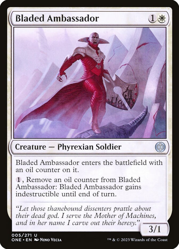 Bladed Ambassador 5 U Phyrexia: All Will Be One MTG - guardiangamingtcgs