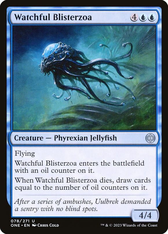 Watchful Blisterzoa 78 U Phyrexia: All Will Be One MTG - guardiangamingtcgs