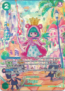 Foil Sugar (SP) SR OP04-024 Wings of the Captain One Piece TCG - guardiangamingtcgs