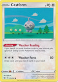 Castform 121/198 Common Chilling Reign Pokemon TCG - guardiangamingtcgs