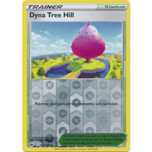 Reverse Holo Dyna Tree Hill 135/198 Uncommon Chilling Reign Pokemon TCG - guardiangamingtcgs