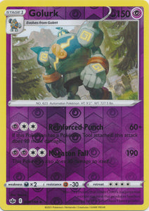 Reverse Holo  Golurk 066/198 Rare Chilling Reign - guardiangamingtcgs