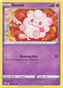 Swirlix 067/198 Common Chilling Reign Pokemon TCG - guardiangamingtcgs