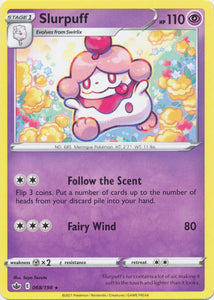 Slurpuff 068/198 Rare Chilling Reign Pokemon TCG - guardiangamingtcgs