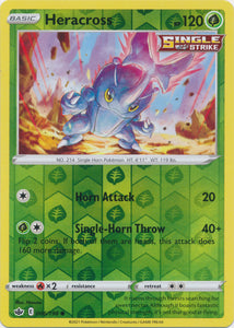 Reverse Holo  Heracross 006/198 Common Chilling Reign - guardiangamingtcgs