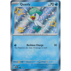 Quaxly (Shiny) - SVP082  Scarlet & Violet Promo Cards Pokemon TCG - guardiangamingtcgs