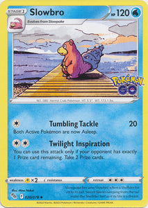 Slowbro 020/078 Uncommon Pokemon GO Pokemon TCG - guardiangamingtcgs